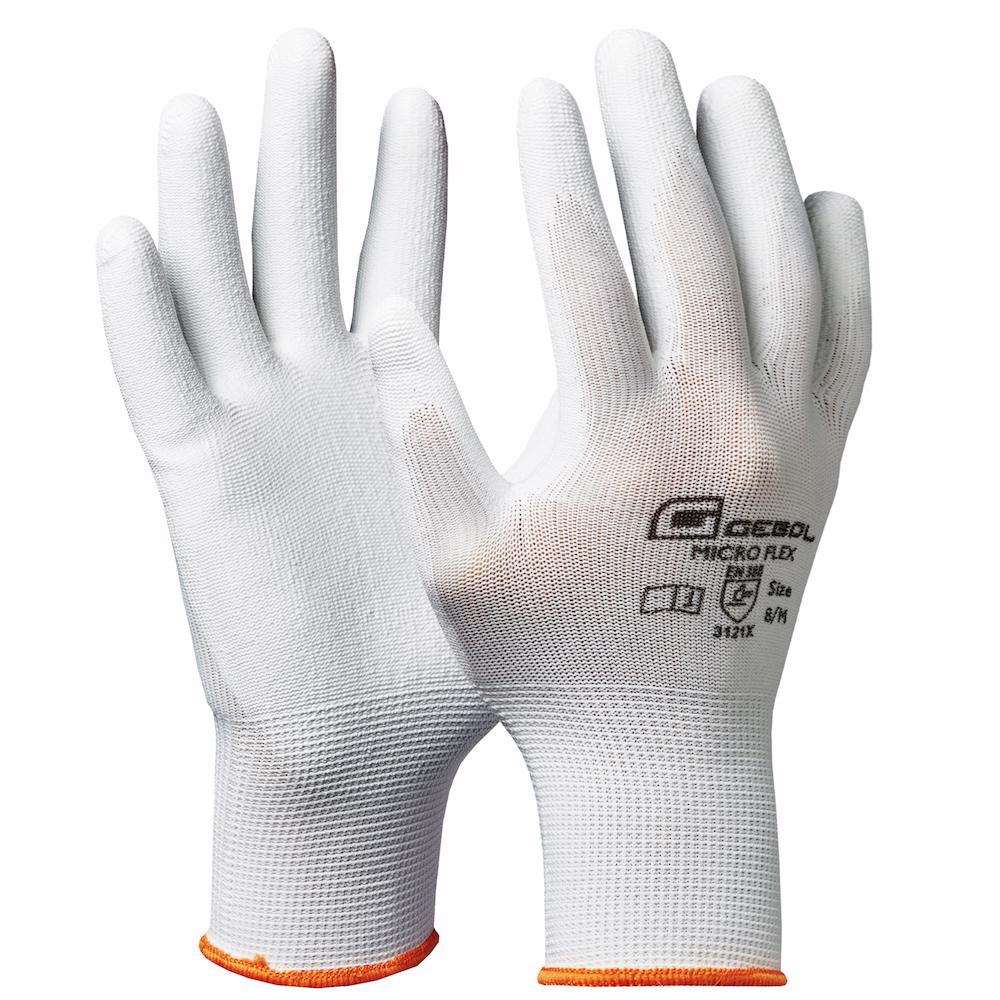 Cumpara acum Manusi de protectie Nano Flex White, din poliester, acoperire subtire de la Mesterul Minune