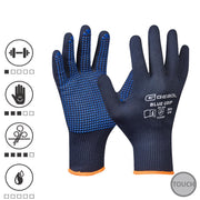 Cumpara acum Manusi de protectie Blue Grip, din nylon, poliacrilic si bumbac de la Mesterul Minune