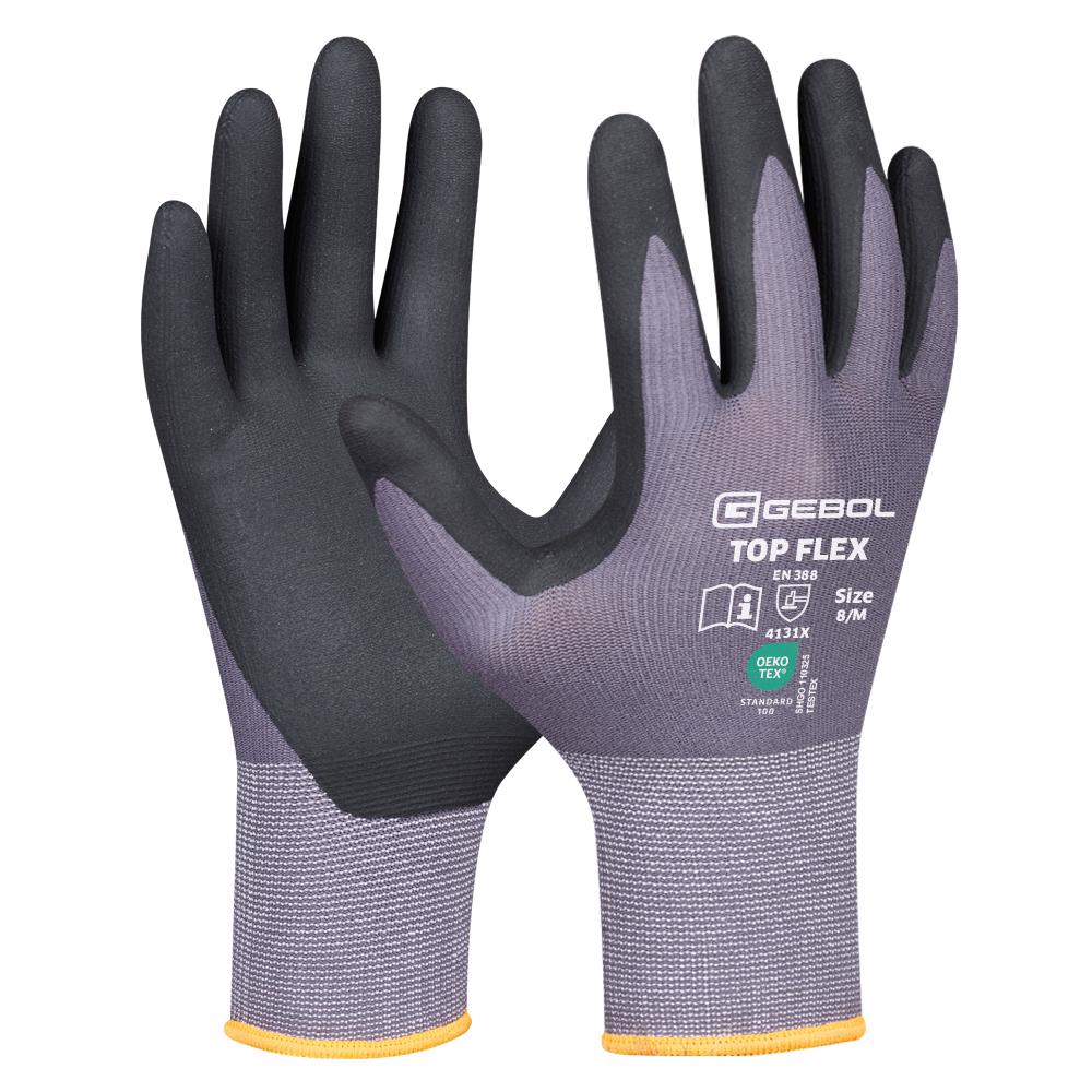 Cumpara acum Manusi de protectie Top Flex, din nylon si elastan, acoperire din de la Mesterul Minune