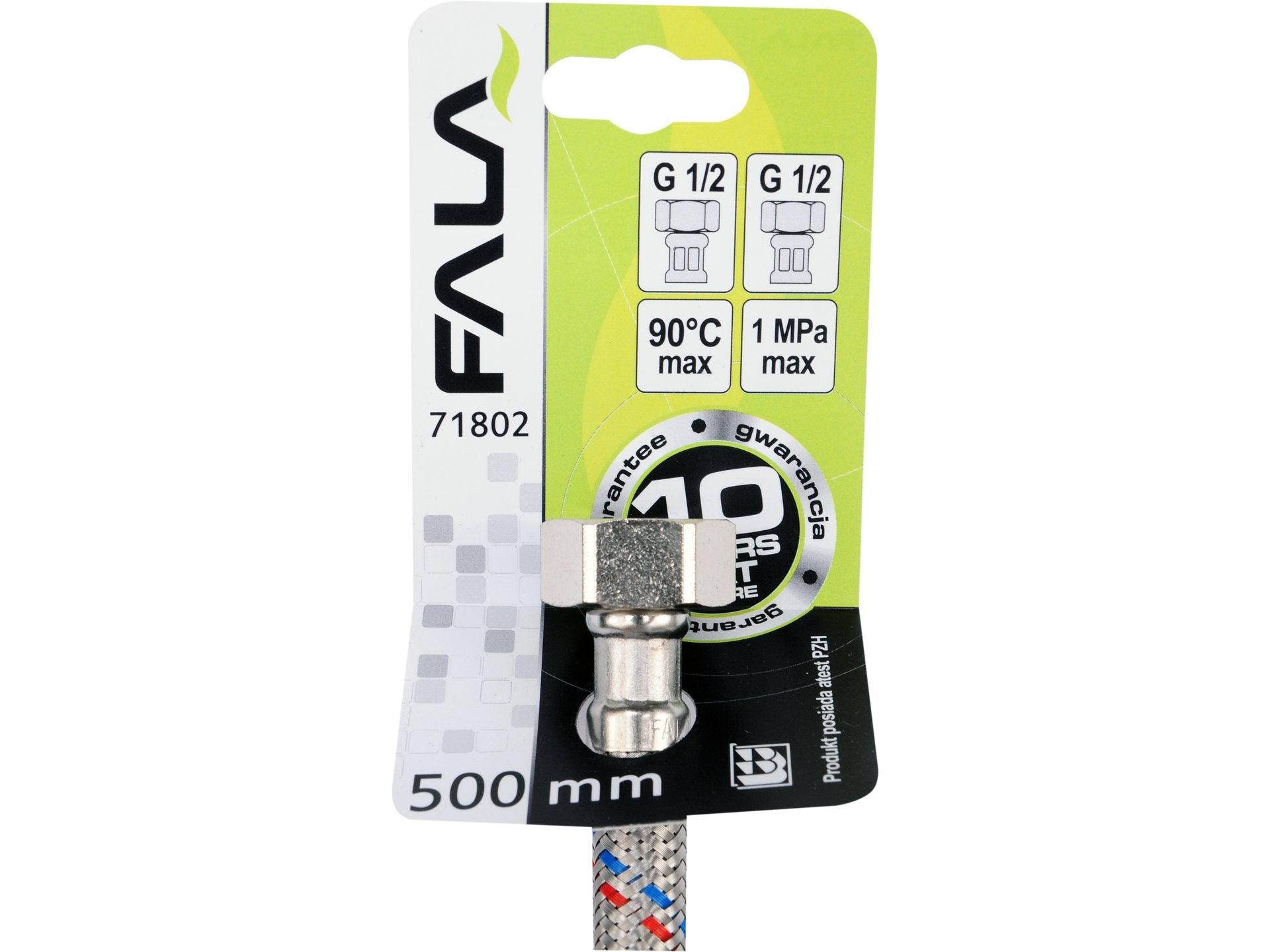 RACORD FLEXIBIL F/F 1/2'' 1/2'', 500MM FALA 71802