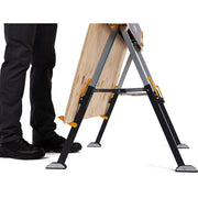 Set doua mese de santier cu picioare pivotante ToughBuilt TB-C650-2, 100% otel, max 1200 kg, 107.8cm