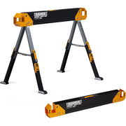 Set doua mese de santier cu picioare pivotante ToughBuilt TB-C650-2, 100% otel, max 1200 kg, 107.8cm