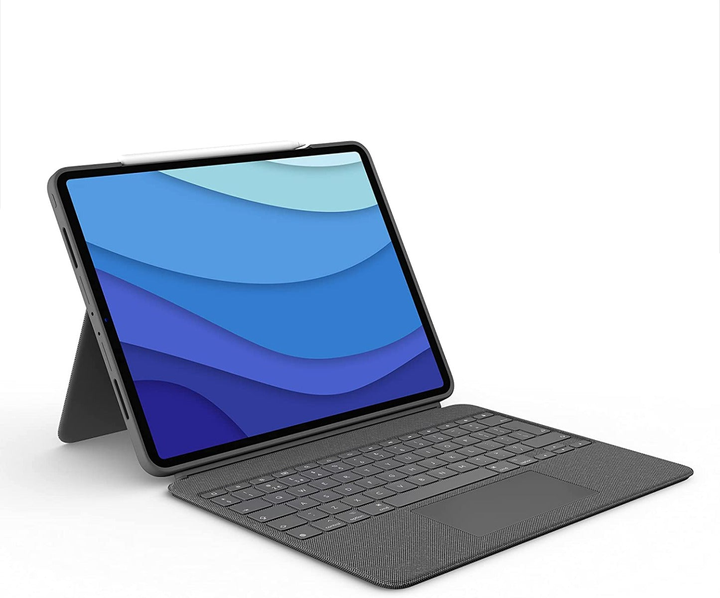 Cumpara Husa cu tastatura Logitech Combo Touch pentru iPad Pro 12.9", Grey de la Mesterul Minune