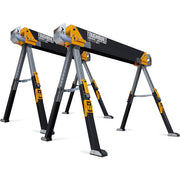 Set doua mese de santier cu picioare pivotante ToughBuilt TB-C700-2, 100% otel, max 1200 kg, 101.2cm