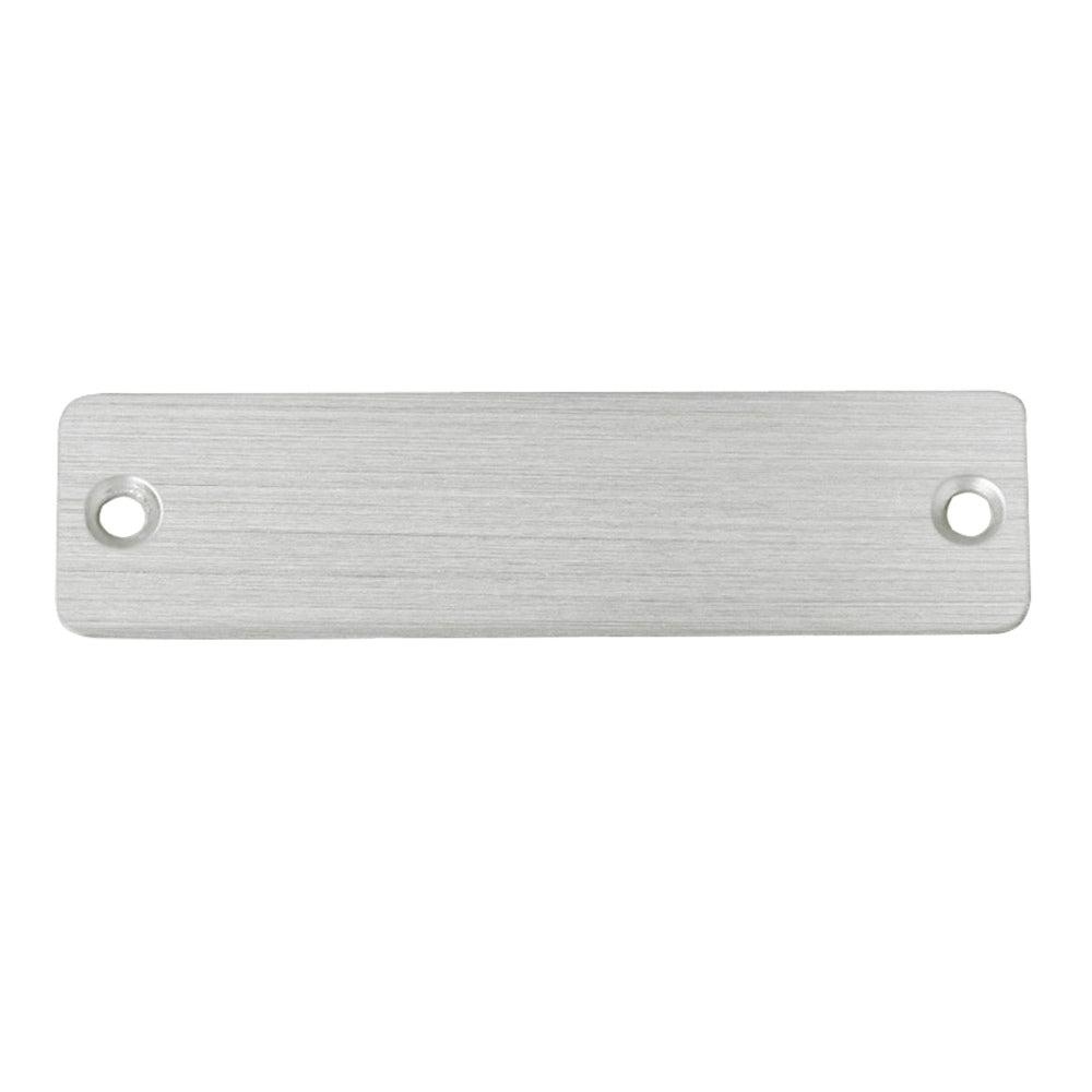 Heidemann 72102, placa pentru nume, din otel 4Va, 18 x 70 x 1mm