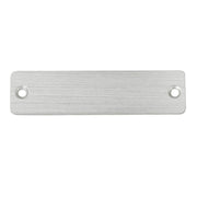 Heidemann 72102, placa pentru nume, din otel 4Va, 18 x 70 x 1mm