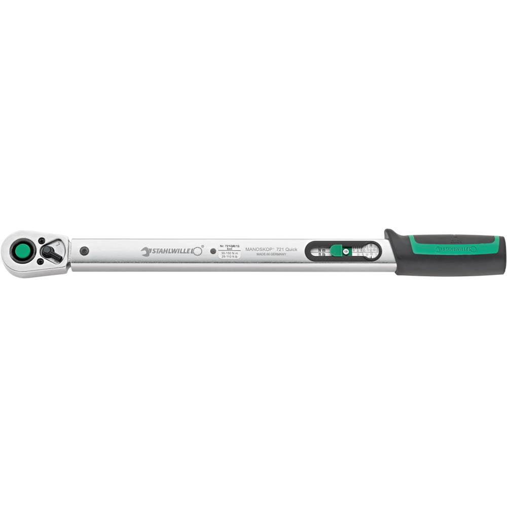Cumpara acum Cheie dinamometrica manoskop 721QR/15 quick, 30–150 Nm, Stahlwille de la Mesterul Minune