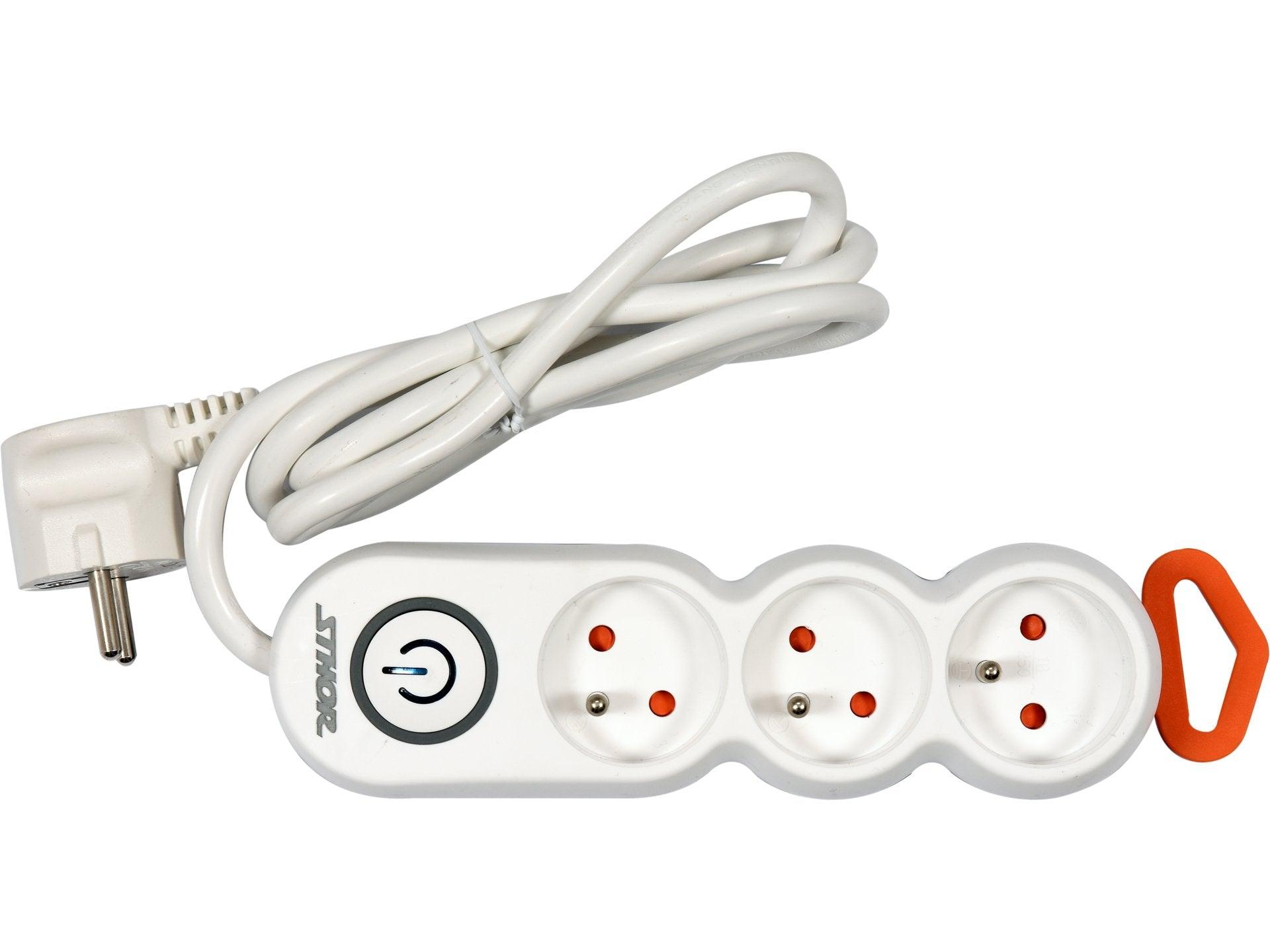 PRELUNGITOR CU ÎMPĂMÂNTARE 3 PRIZE, 1,5M STHOR 72350