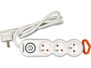 PRELUNGITOR CU ÎMPĂMÂNTARE 3 PRIZE, 1,5M STHOR 72350