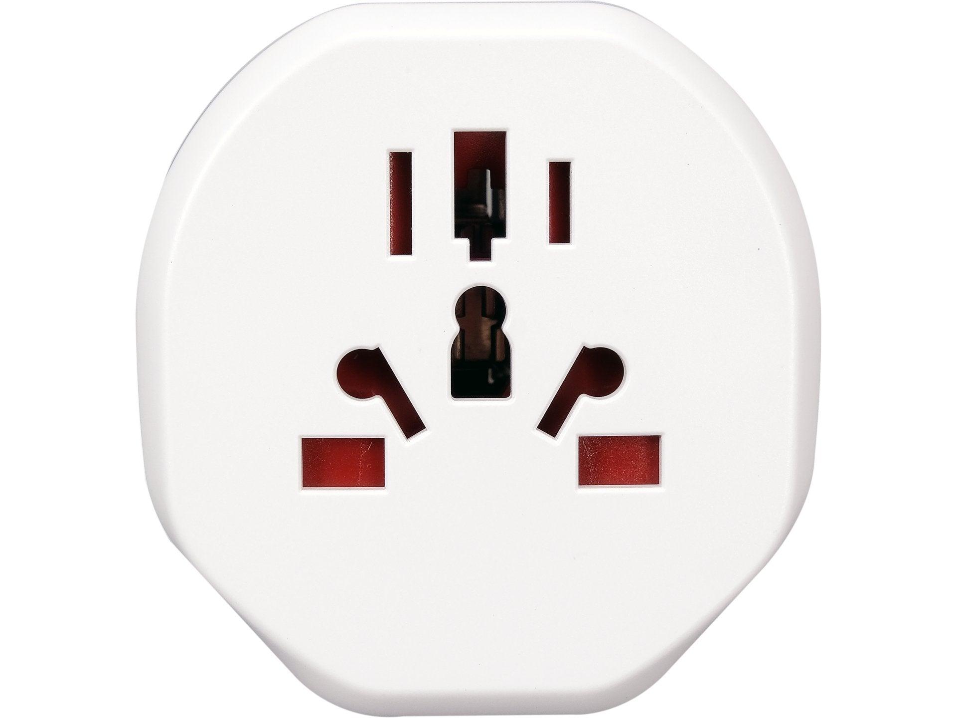ADAPTOR DE CĂLĂTORIE CU ÎMPĂMÂNTARE, WORLD - EU STHOR 72440
