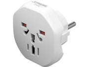 ADAPTOR DE CĂLĂTORIE CU ÎMPĂMÂNTARE, WORLD - EU STHOR 72440