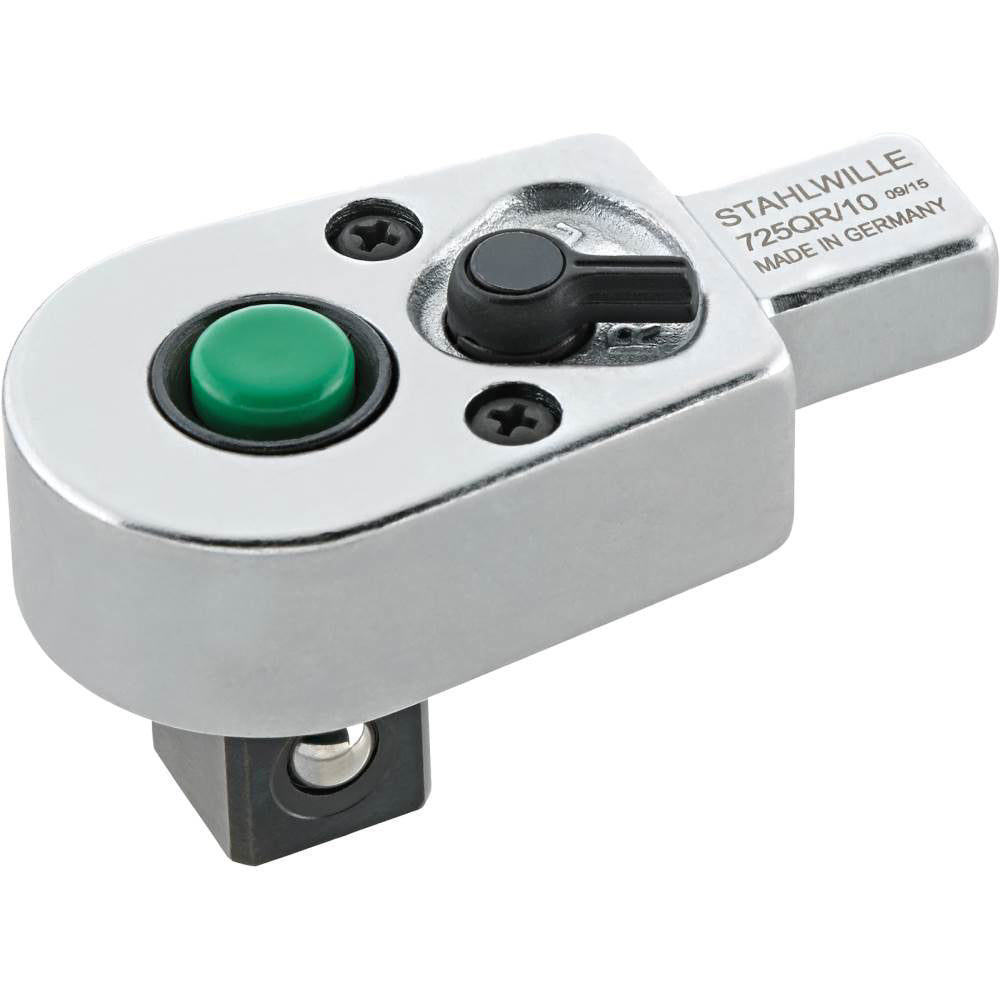 Cap clichet cheie dinamometrica, Stahlwille 725QR, 30 dinti, max 100Nm, prindere 9x12 mm, patrat 1/2"