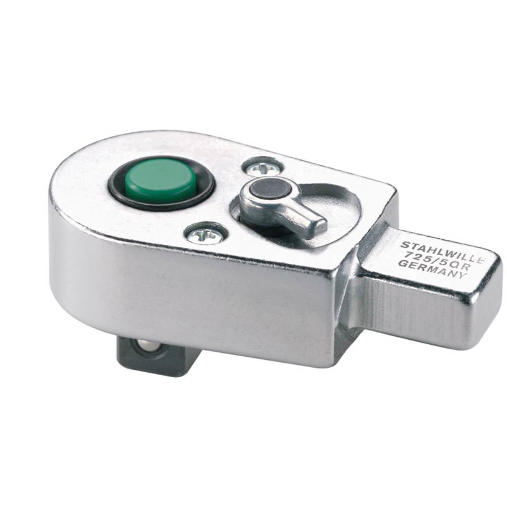 Cap clichet cheie dinamometrica, Stahlwille 725QR5, 30 dinti, max 100Nm, prindere 9x12 mm, patrat 3/8"