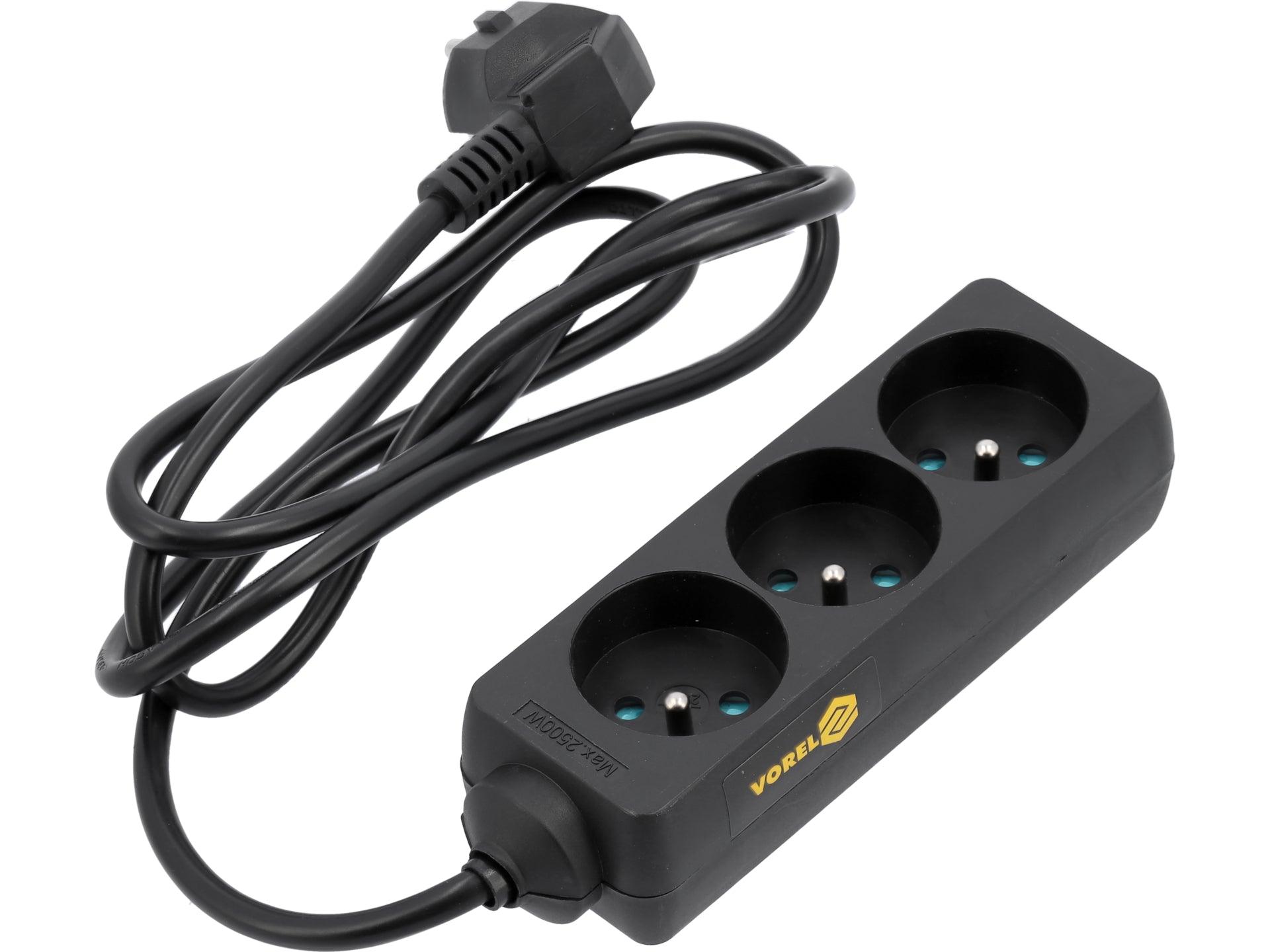 PRELUNGITOR, 3 PRIZE CU ÎMPĂMÂNTARE, 1.5M VOREL 72615