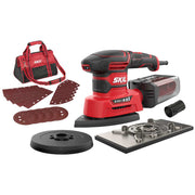 SKIL 7280 DA, Slefuitor 3 in 1 cu zgomot si vibratii reduse SR1E7280DA, 250W, + geanta si accesorii