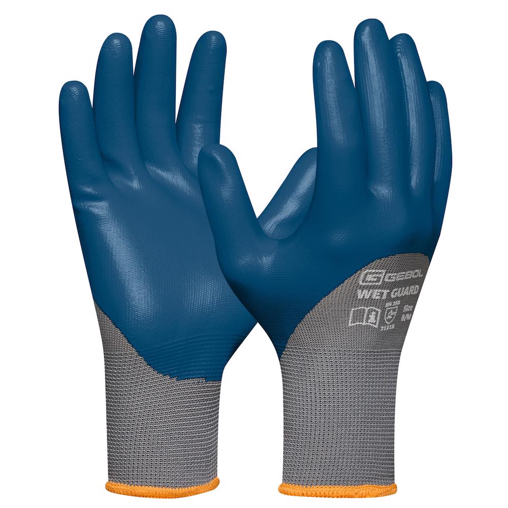 Cumpara acum Manusi de protectie Wet Guard Blue, din poliester, acoperire cu spuma de la Mesterul Minune
