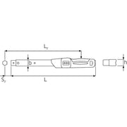 Cumpara acum Cheie dinamometrica manoskop, 730N/20, 40–200 Nm, Stahlwille 50181020 de la Mesterul Minune