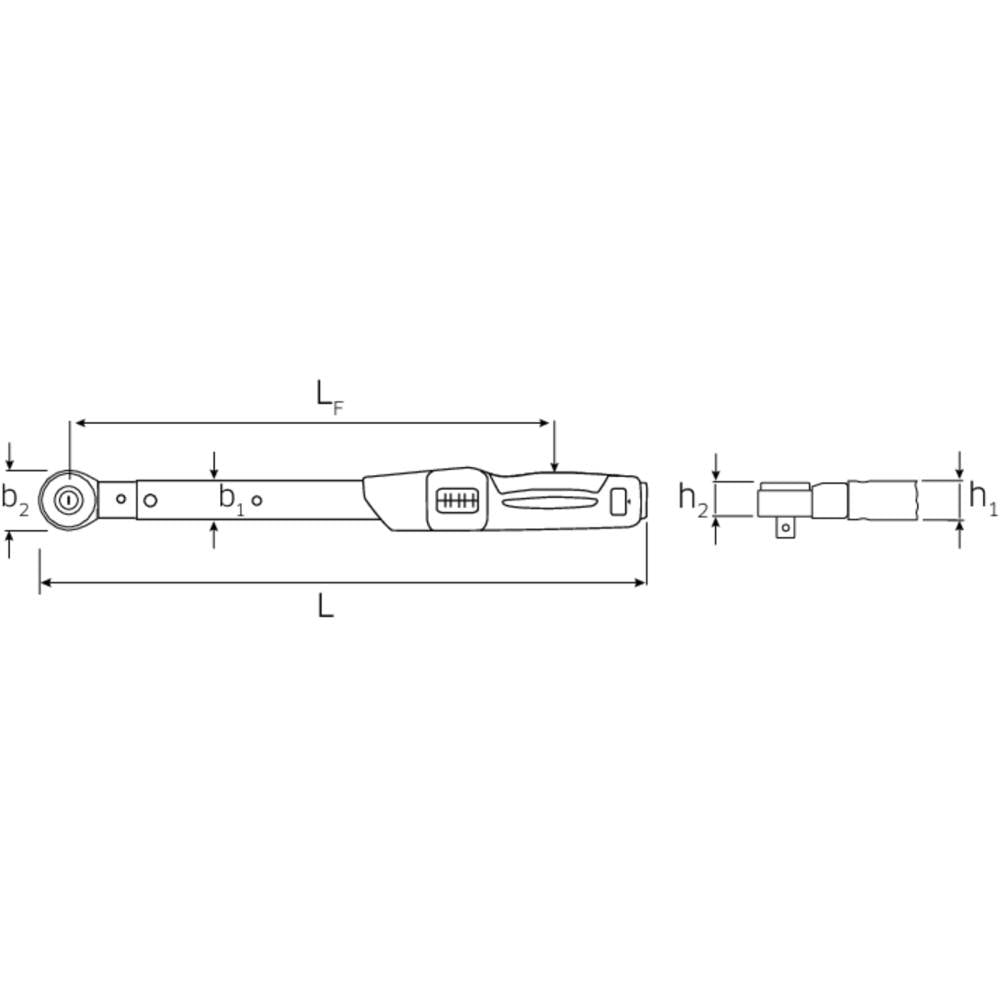 Cumpara acum Cheie dinamometrica manoskop 730NR / 5FK, 10–50 Nm, Stahlwille de la Mesterul Minune