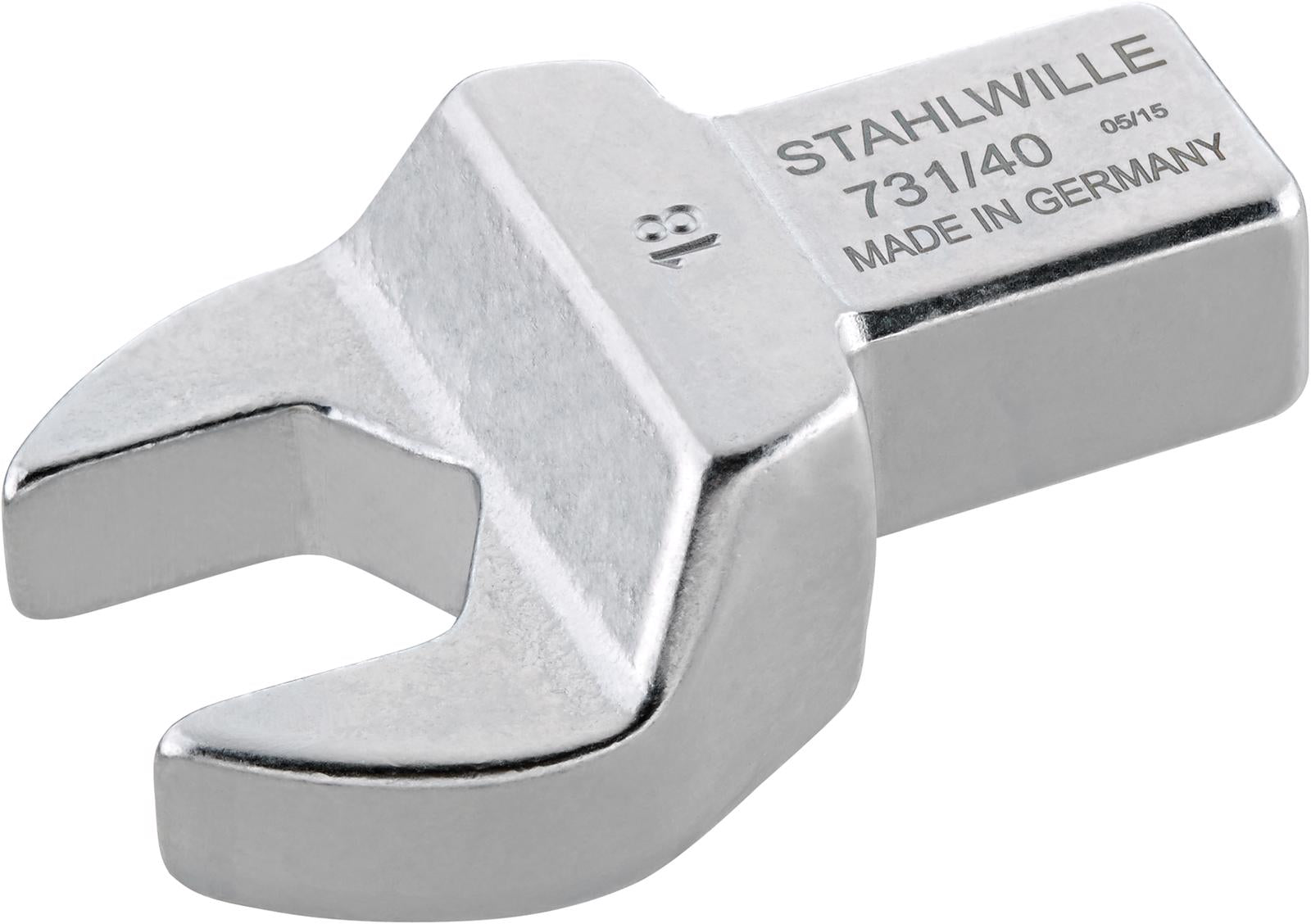 Cap deschis cheie dinamometrica, Stahlwille 731/40 38, prindere 14x18 mm, 38 mm