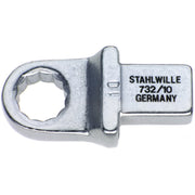 Cap inelar cheie dinamometrica, Stahlwille 732/10 10, prindere 9x12 mm, 10 mm