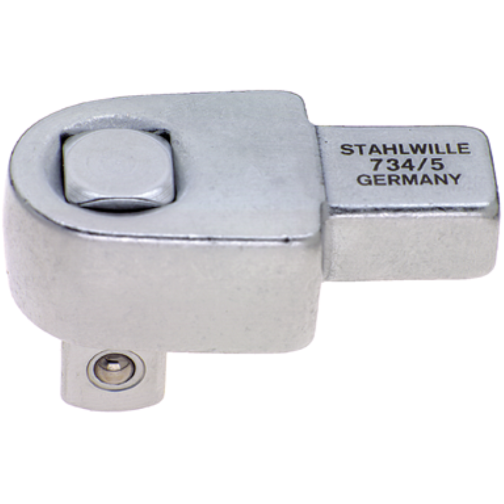 Cap fix cheie dinamometrica, Stahlwille 734/5, max 80Nm, prindere 9x12 mm, patrat 3/8"