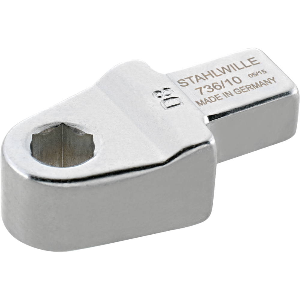 Cap fix cheie dinamometrica, Stahlwille 736/10 1, prindere 9x12 mm, prindere biti 1/4"