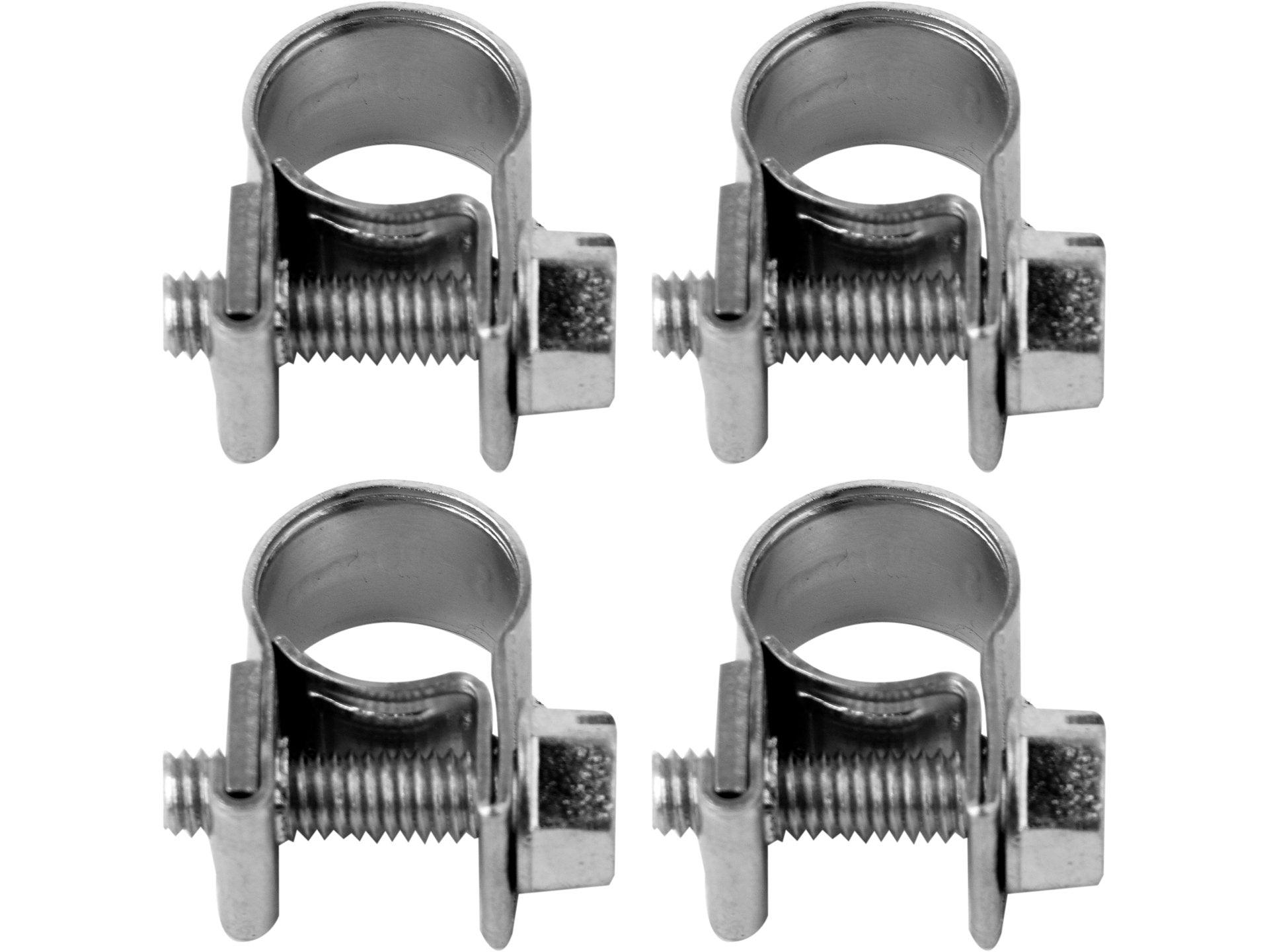 SET 4 CLEME ZINCATE CU ȘURUB, 10-12/9MM VOREL 73781