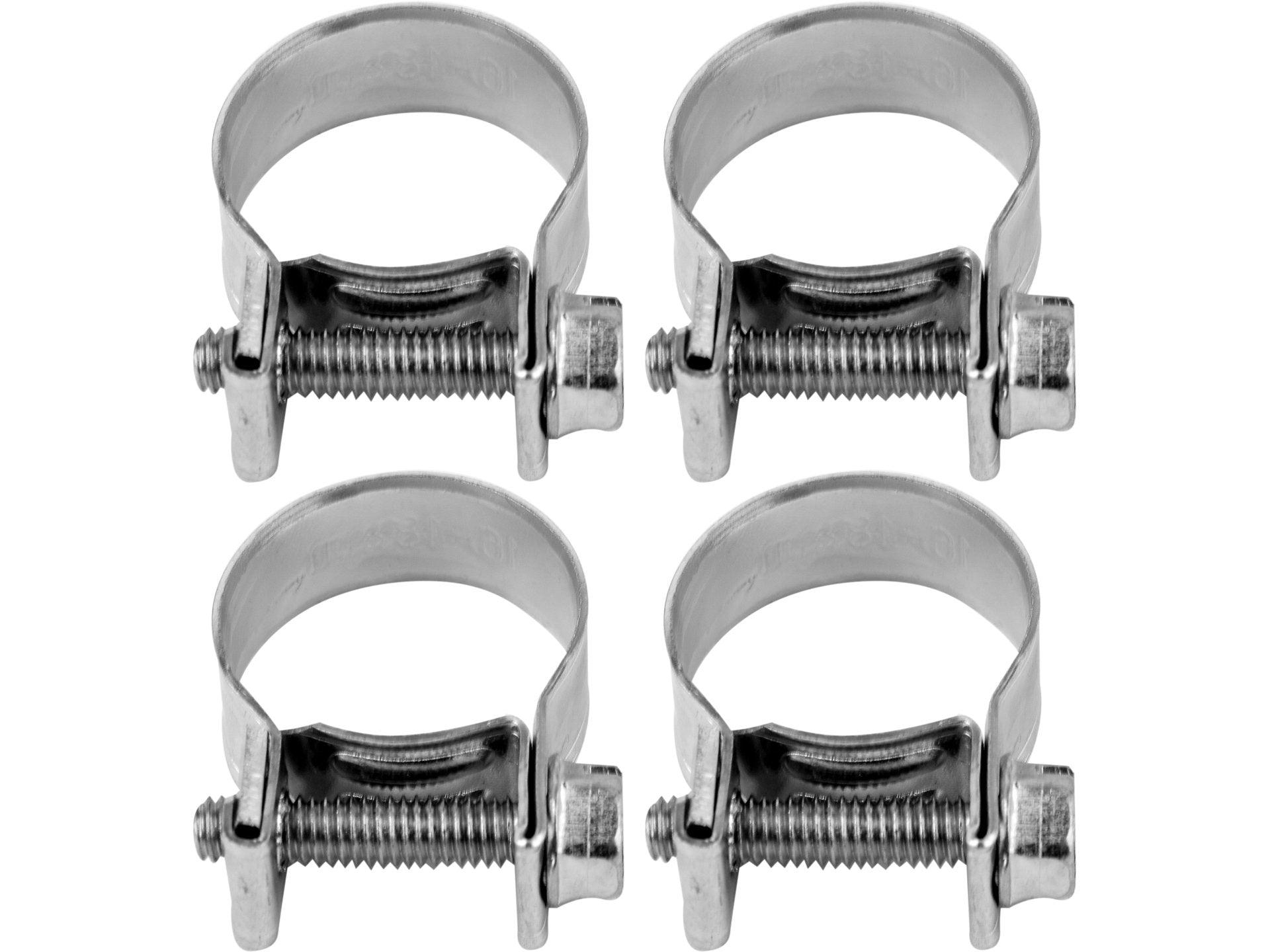 SET 4 CLEME ZINCATE CU ȘURUB, 16-18/9MM VOREL 73784