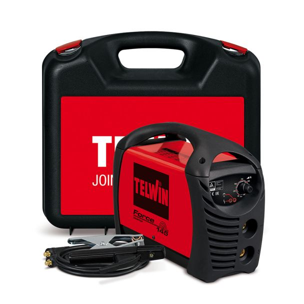 Invertor sudura MMA Telwin FORCE145ACX, 130 A, electrozi 1.6-3.2 mm,