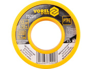 BANDĂ PTFE, 12MMX0,01MMX12M VOREL 75201