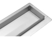 RIGOLĂ DUȘ STICLĂ NEAGRĂ 60CM, WET&DRY FALA 75386