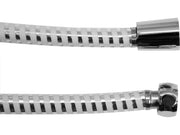 FURTUN DE DUȘ, 2M, PVC, CHROME-ALB FALA 75653