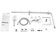 COLOANĂ DUȘ, OȚEL INOXIDABIL, 