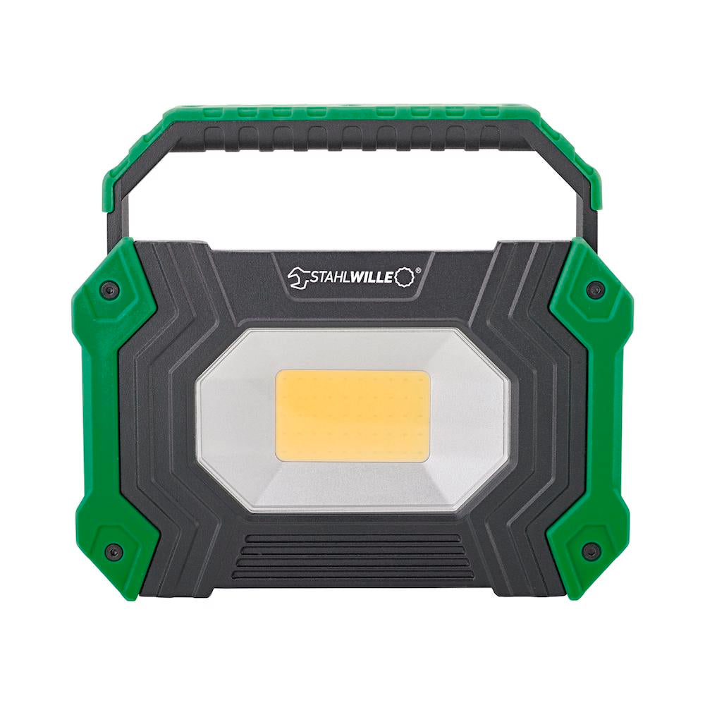 Cumpara acum Proiector LED portabil 13133, 2800 lumeni, 3 trepte de lumina, baterie de la Mesterul Minune