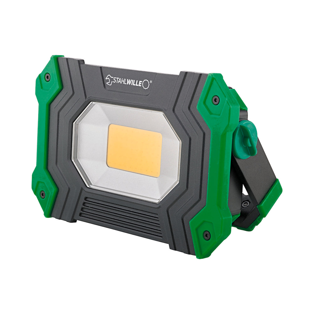 Cumpara acum Proiector LED portabil 13133, 2800 lumeni, 3 trepte de lumina, baterie de la Mesterul Minune