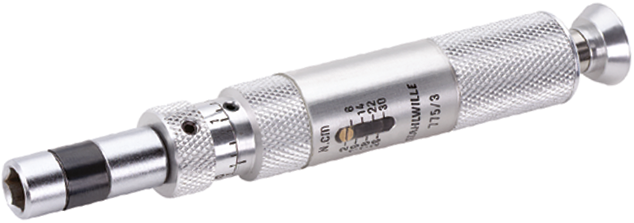 Surubelnita dinamometrica Stahlwille Torsiomax 775, prindere hex 1/4", 0.02÷0.3 Nm
