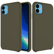 Cumpara Husa de protectie NEXT ONE pentru iPhone 11, Silicon, Olive Green de la Mesterul Minune