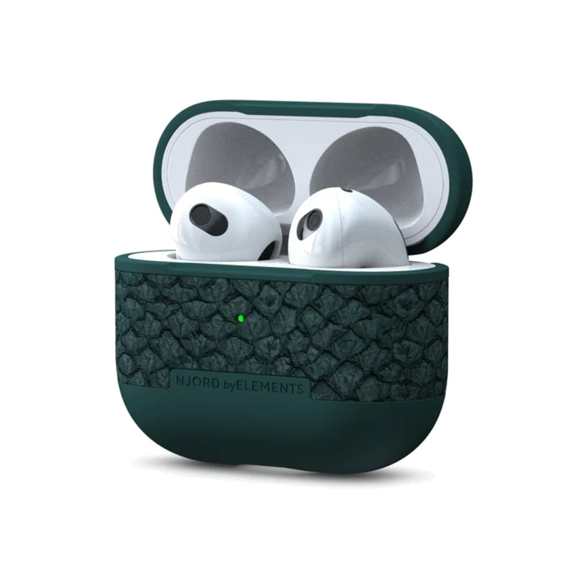 Cumpara Husa de protectie Njord Jr pentru AirPods (gen.3), Verde de la Mesterul Minune