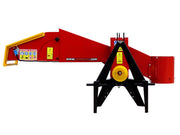 Tocator de crengi REMET R-100 PTO, cu banda de transportare, ∅ max. 80 mm