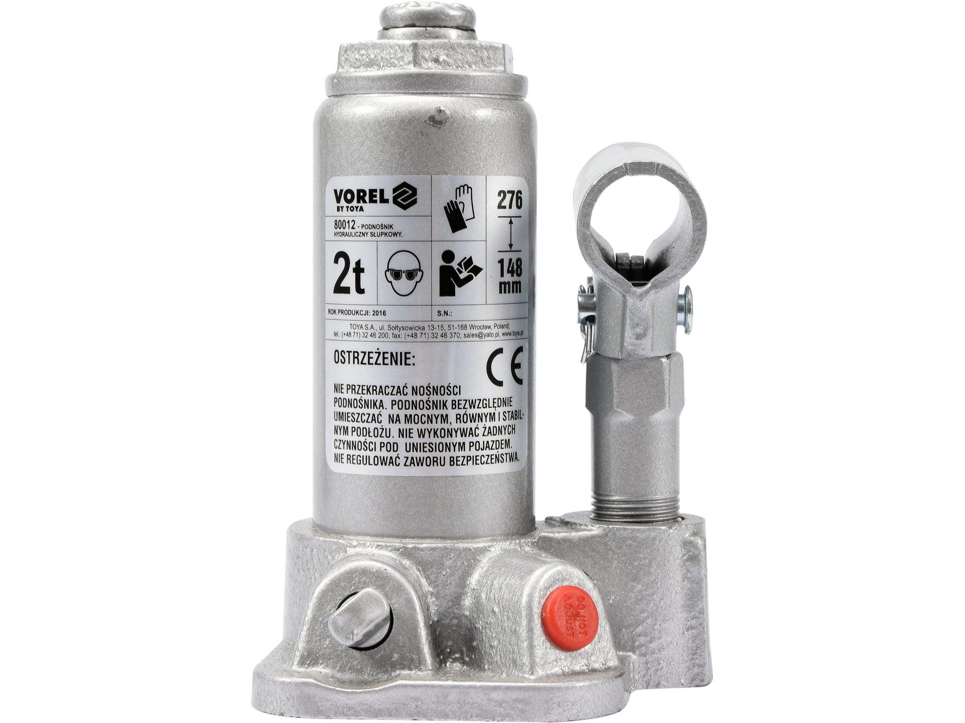 CRIC HIDRAULIC 2T VOREL 80012