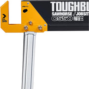 Set doua mese de santier cu picioare reglabile ToughBuilt TB-C550-2, 100% otel, max 1000 kg, 105.5cm