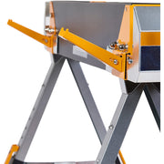 Set doua mese de santier cu picioare pivotante ToughBuilt TB-C700-2, 100% otel, max 1200 kg, 101.2cm