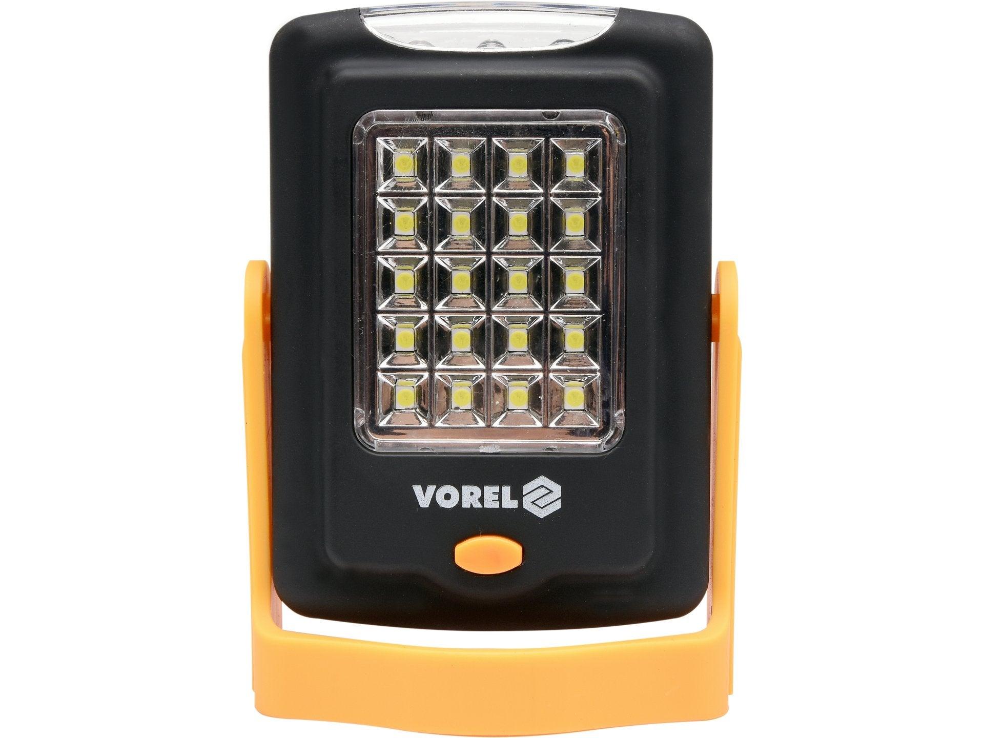 LAMPĂ PORTABILĂ CU MAGNET,20+3 LEDURI VOREL 82730