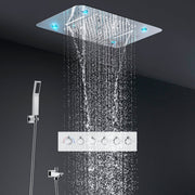 Dus emotional Waincris inox 580x380mm, cu 5 functii, iluminare LED si bluetooth