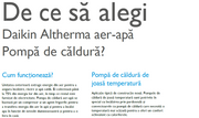 Pompa de caldura Aer-Apa, monobloc pentru incalzire, Daikin 6 kW