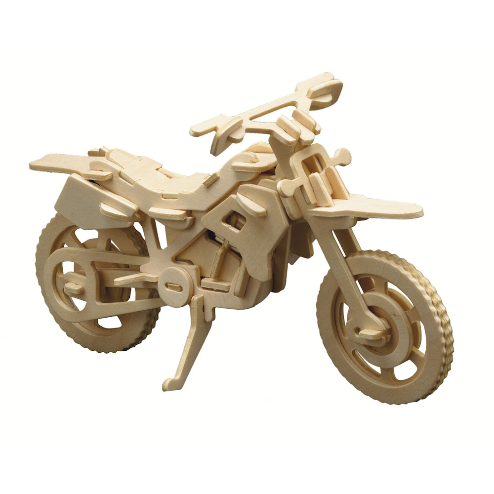 Cumpara acum Kit constructie din lemn, motocicleta Off-Road, 56 piese, Pebaro 850/6 de la Mesterul Minune