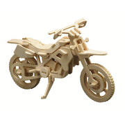 Cumpara acum Kit constructie din lemn, motocicleta Off-Road, 56 piese, Pebaro 850/6 de la Mesterul Minune