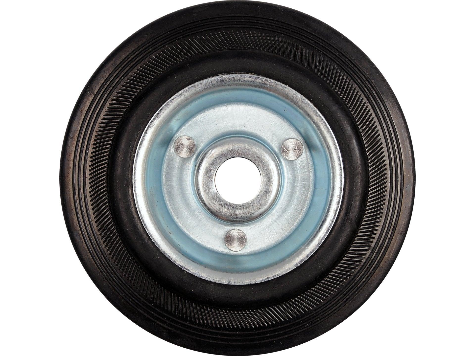 ROATĂ CU CAUCIUC NEGRU 250MM VOREL 87457