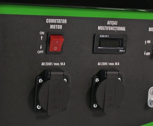Generator de curent pe benzina Greenfield G-EC6800P, portabil,
