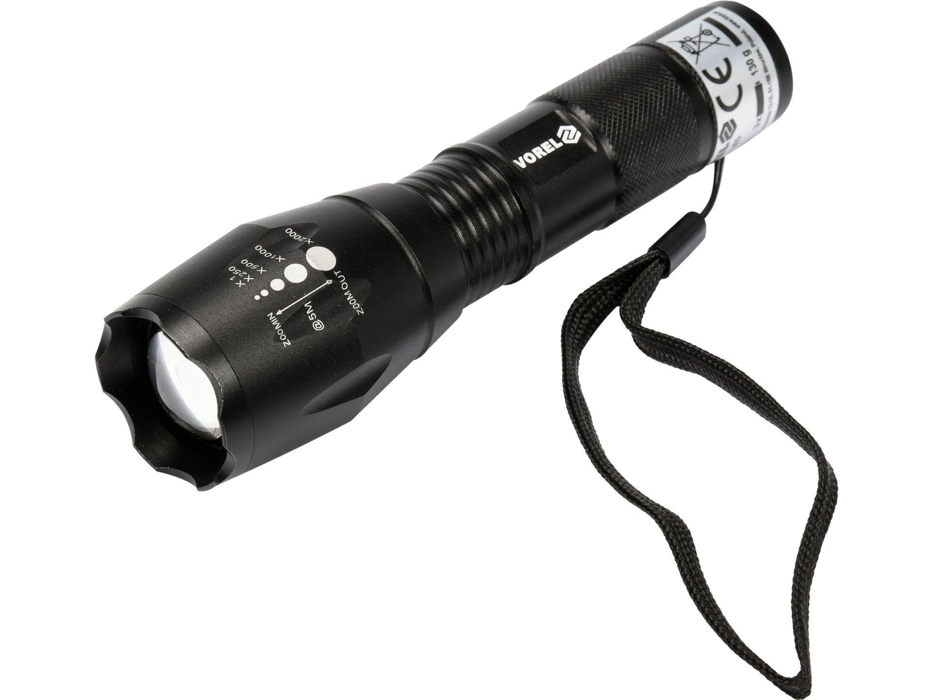 LANTERNĂ LED, 5W, 280LM, ZOOM VOREL 88555